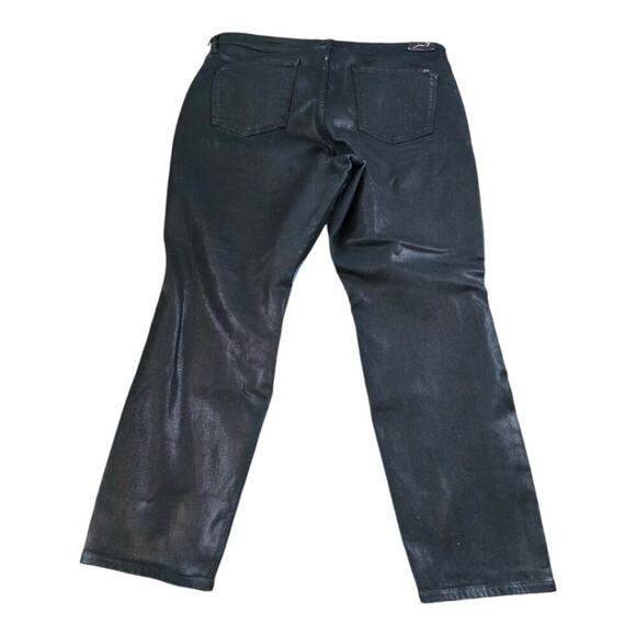 7FAM Jen7 Women's Mid-Rise Stretch Denim 50/50 Ankle-Skinny Jeans Plus Size 18 - Picture 4 of 16